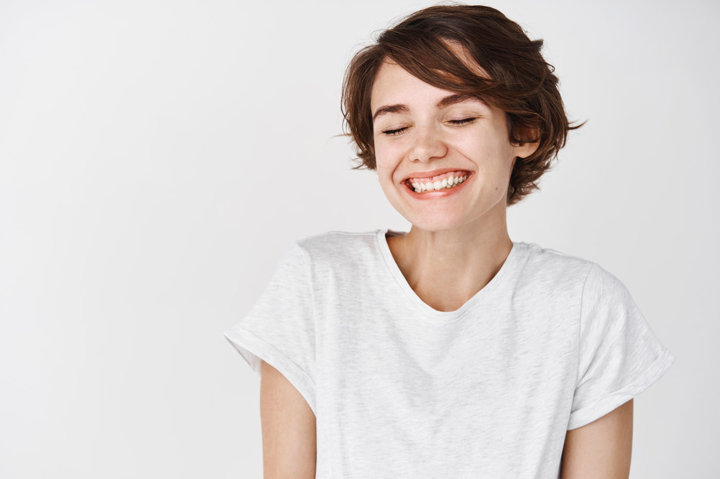 Six month smile transformation